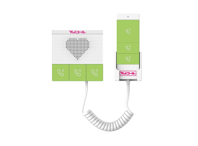会話ができる無線ナースコール端末「QuickPhone」